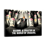 THE CREATOR  - Plexiglasbild - Hustling Sharks