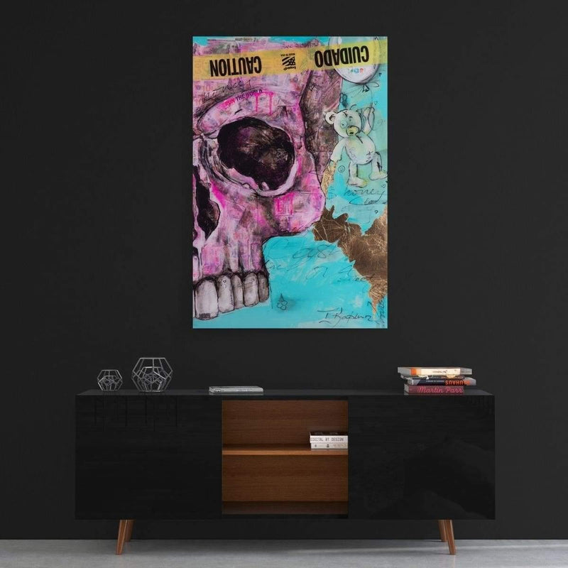 THE RIGHT SKULL - Mockup mit Hintergrund - Hustling Sharks