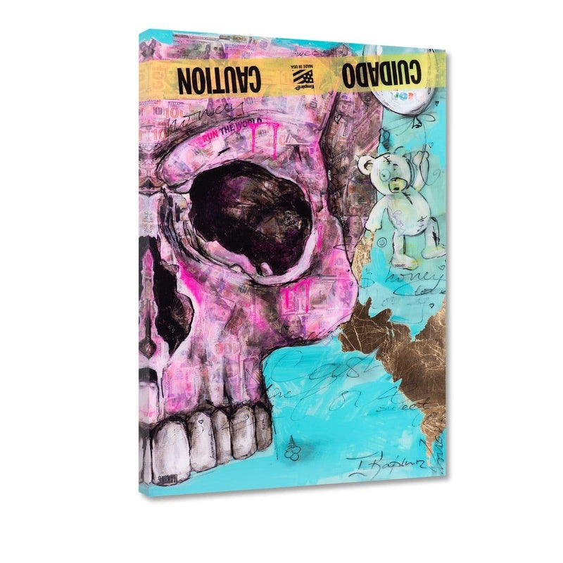 THE RIGHT SKULL - Leinwandbild - Hustling Sharks