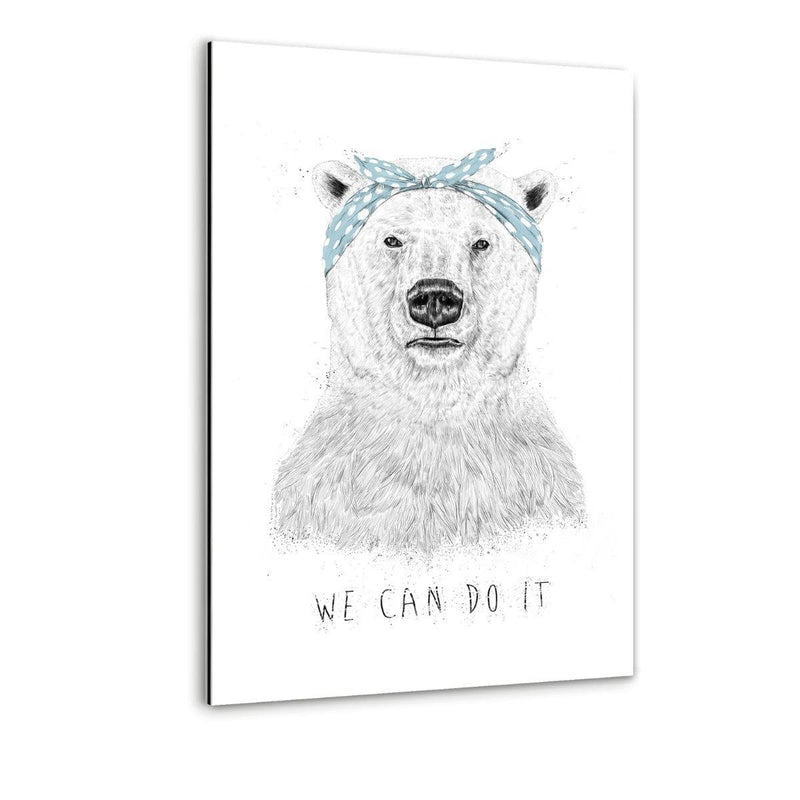 We Can Do It - Alu-Dibond Bild - Hustling Sharks
