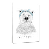 We Can Do It - Leinwandbild - Hustling Sharks