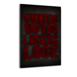 Win or Lose - Plexiglasbild - Hustling Sharks