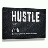 Definition des Hustles - Leinwandbild - Hustling Sharks