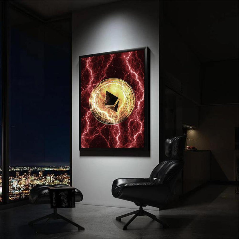 Electrified Ethereum - red - Mockup mit Hintergrund 3 - Hustling Sharks